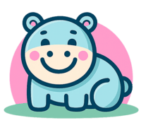 Hoppy Hippo logo